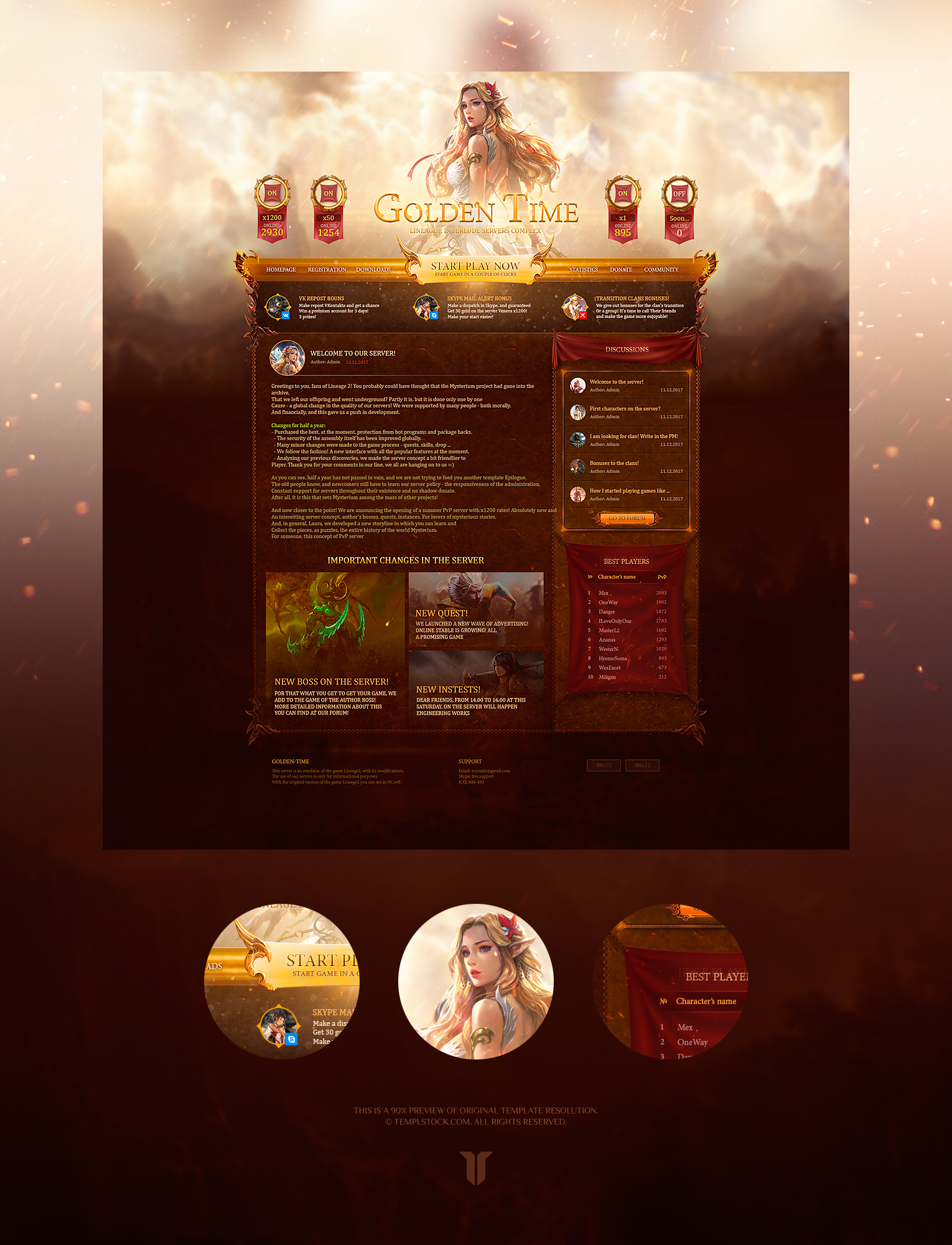 6 best gaming website templates and designs