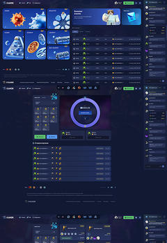 Gluck Gaming Platform Figma Template