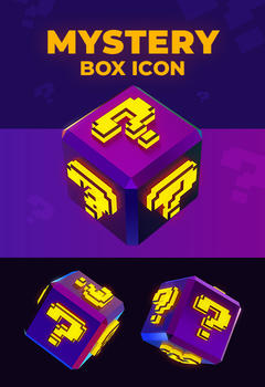 Mystery Box set of 7 icons