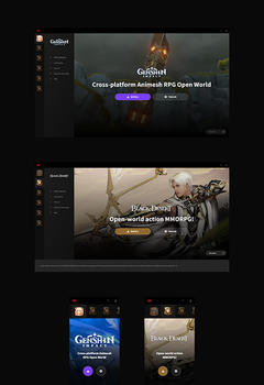Simple Gaming Network Template